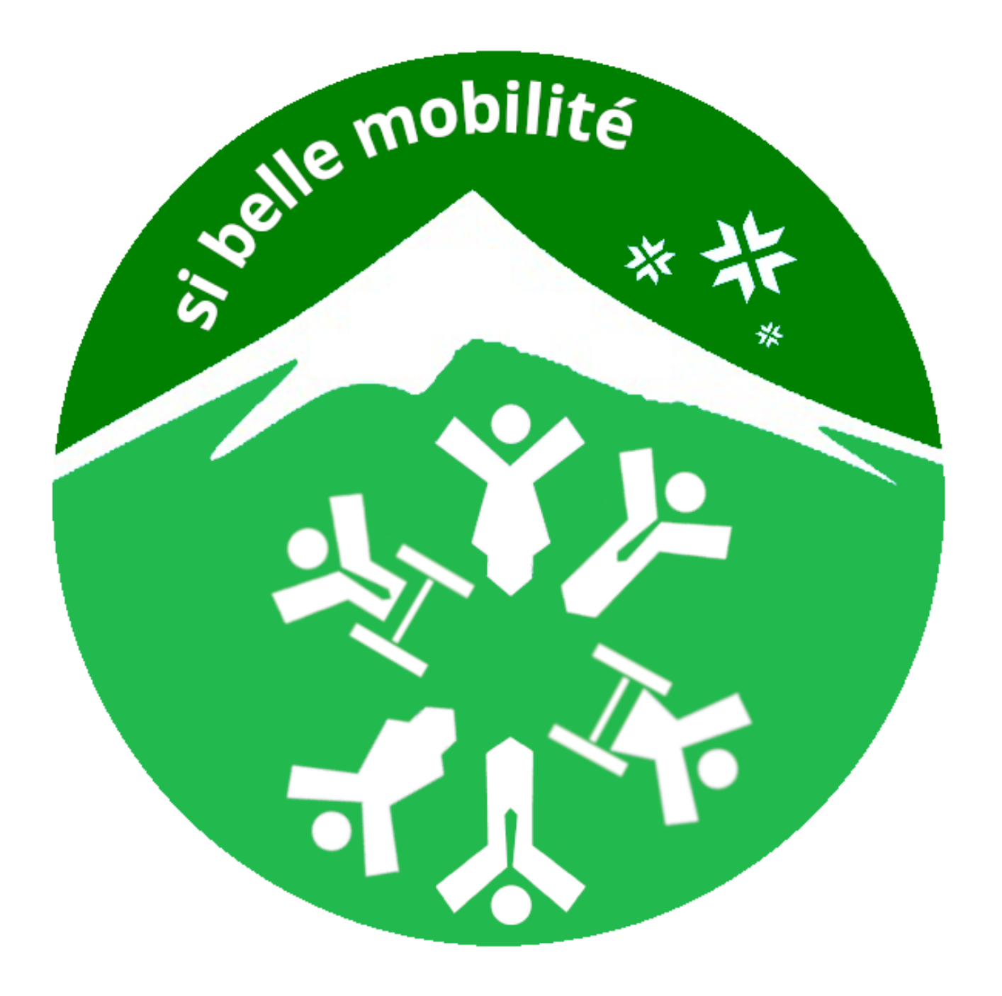 Logo Si Belle Mobilité groen